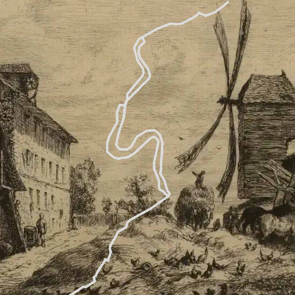 Collage photo sur la Bièvre